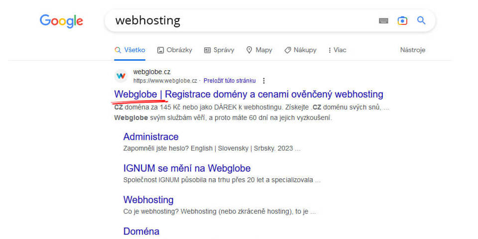 Součástí nákladů na web je pro podnikatele i SEO