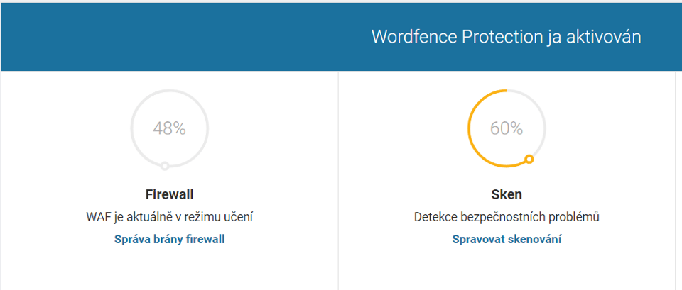 Wordfence zabezpečovancí plugin pro WordPress